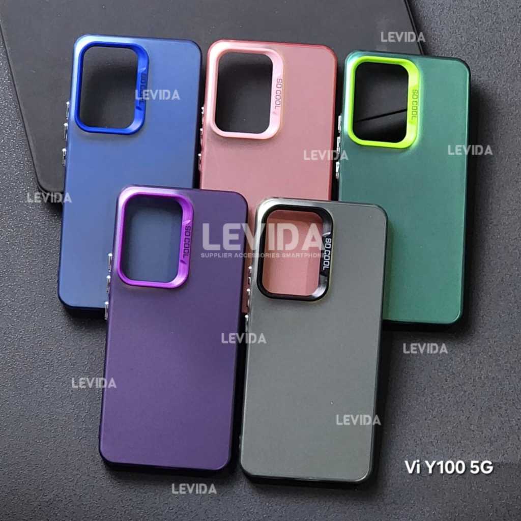 Vivo Y100 5G Silicone Case Casing Imd Case Hologram for Vivo Y100 5G