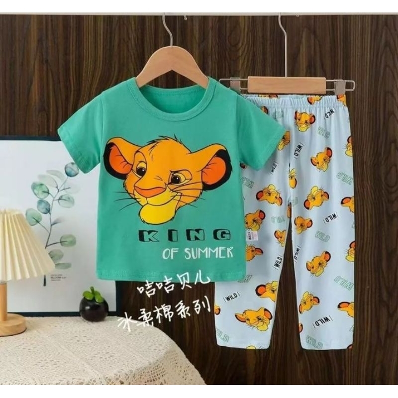 Baju Tidur Anak Piyama Organik Premium Jijibeier