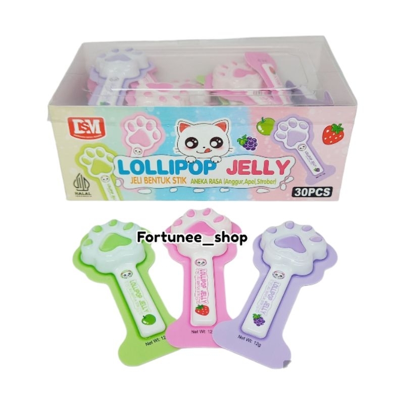 

Lollipop Jelly / Jelly Bentuk Kaki Kucing