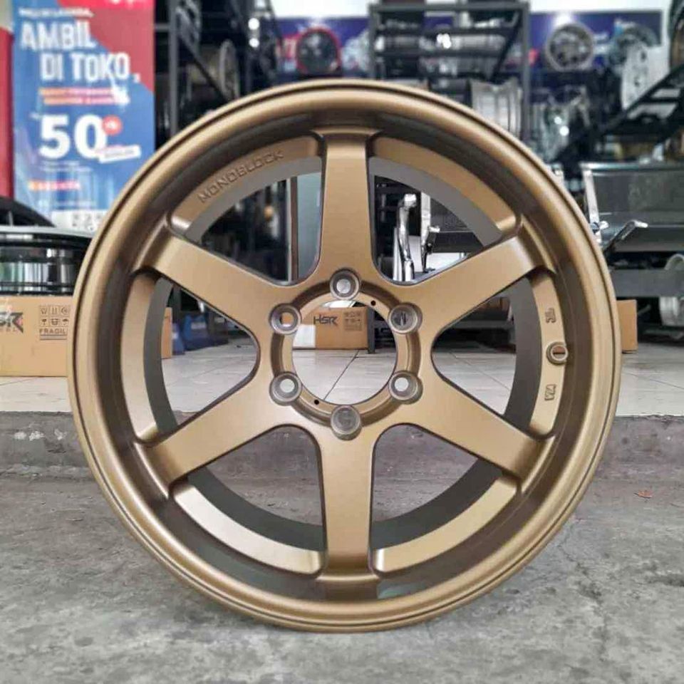 Velg Model Palang Rata Body HSR TOKYO Ring 18 Hole 6X139.7 Cocok Untuk Pajero Fortuner Strada Dll