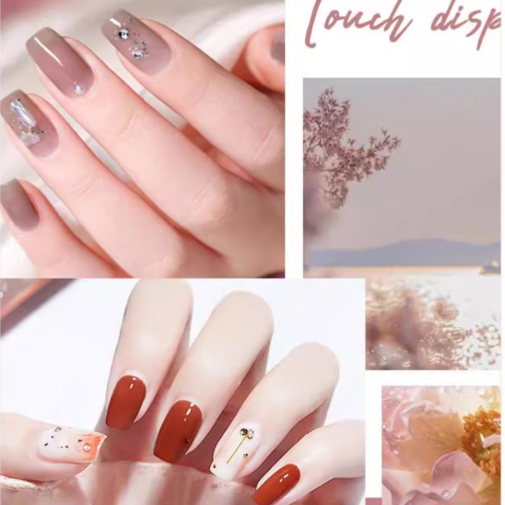 Paket Usaha Nail Gel Lengkap Set Kutek Gel Lampu Kuku Uv 36W 12 Warna Cat Kuku Gel, Set Peralatan