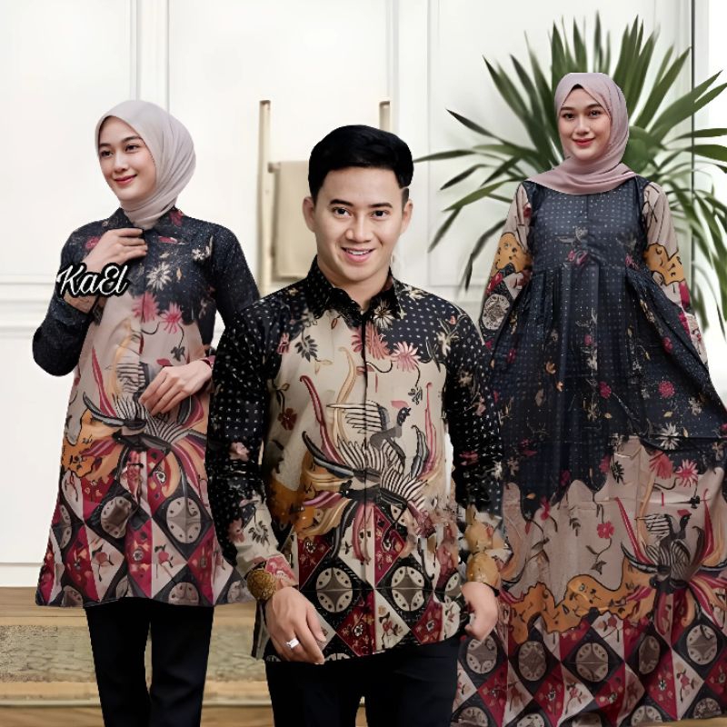 dress batik couple batik couple suami istri gamis batik couple