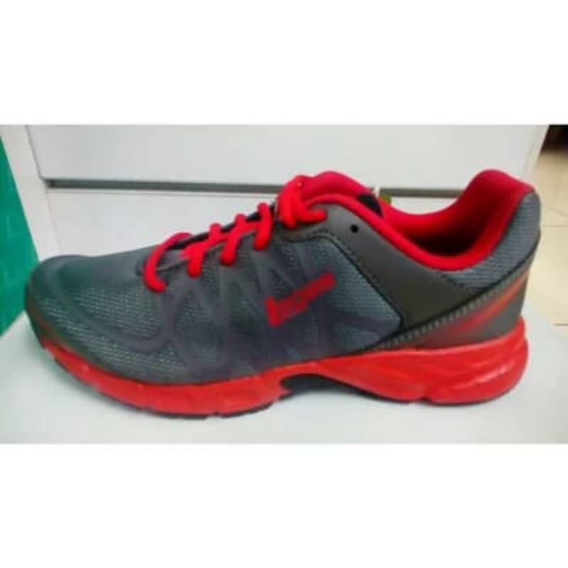 Sepatu League Legas Pria Abu Merah Evo La M Original Running Shoes promo