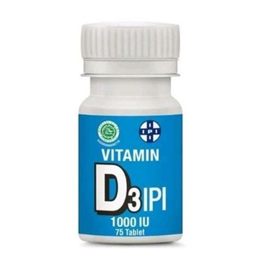 VITAMIN D3 1000 IU IPI 75 TABLET