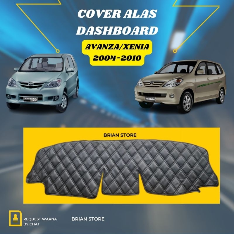 cover alas dashboard mobil avanza/xenia 2004-2010 kualitas kulit premium