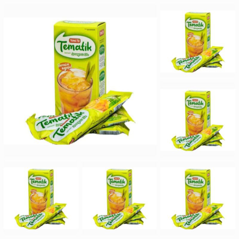 

Tong Tji Tematik Instan Lemongrass Tea Minuman Serbuk Teh Rasa Lemon Isi 3 Sachet @ 29 Gr