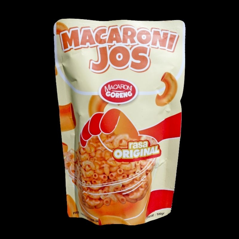 

Makaroni Jos | MacJos Original 100gr | Cemilan Kekinian