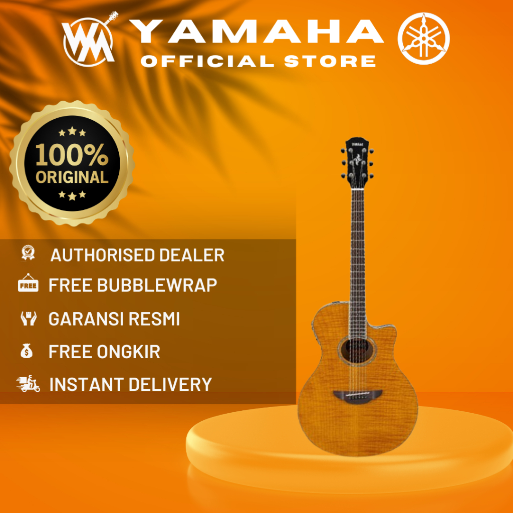 Yamaha APX600FM AMB APX600 FM AMB APX 600FM Gitar Akustik Elektrik