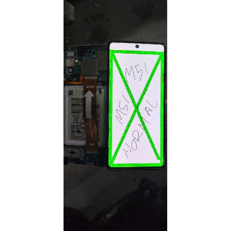 lcd original copotan samsung m51 termurah