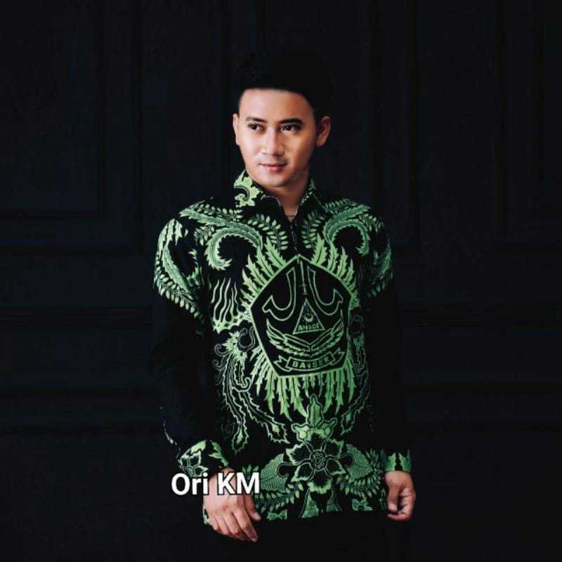 BATIK NU TERBARU NEW/KEMEJA LENGAN PANJANG BATIK ANSOR
