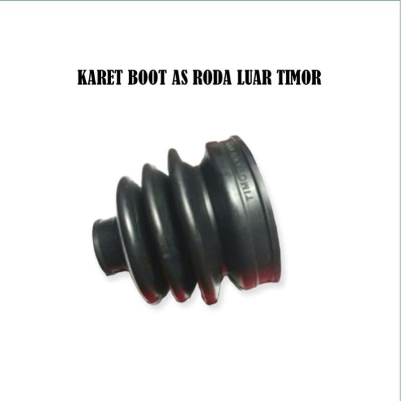 BISA COD // KARET CV JOINT / AS RODA LUAR TIMOR SOHC DOHC