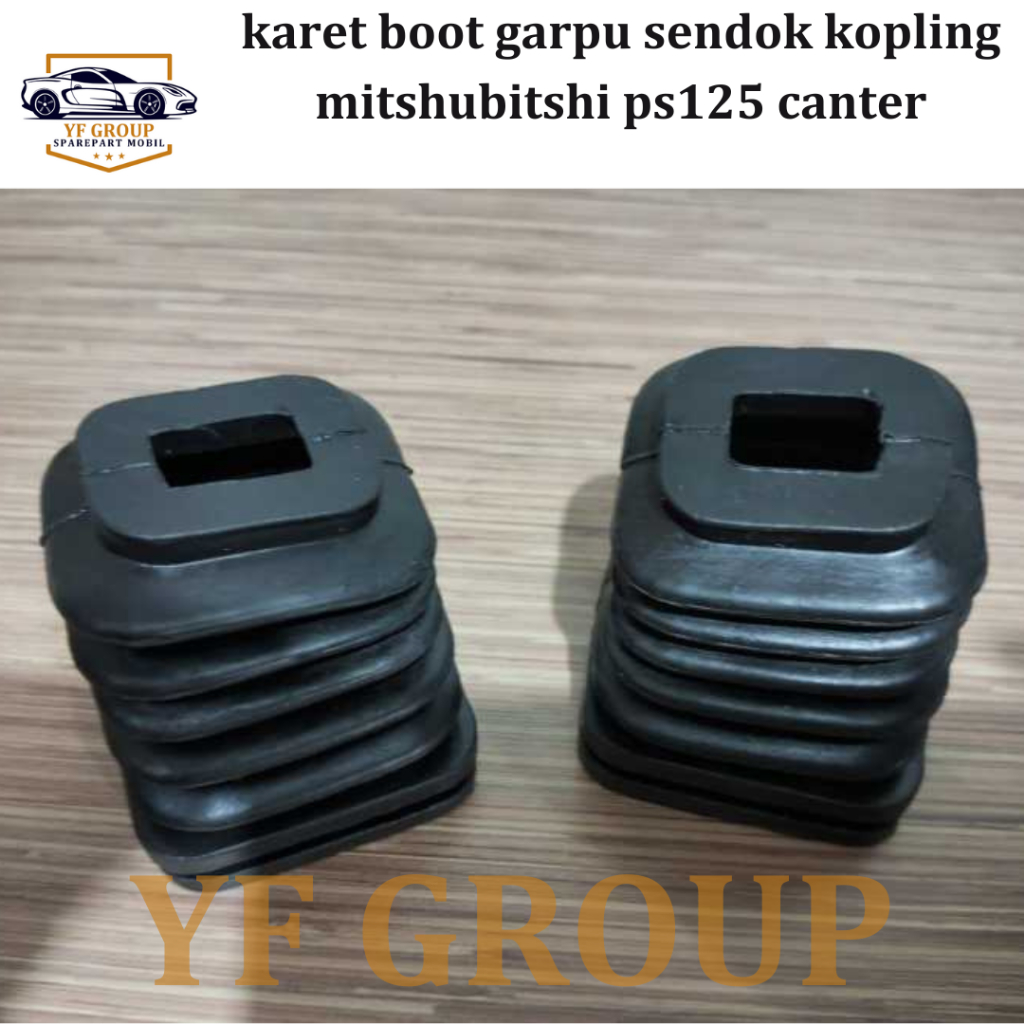 SPAREPART MOBIL karet boot garpu sendok kopling mitshubitshi ps125 canter