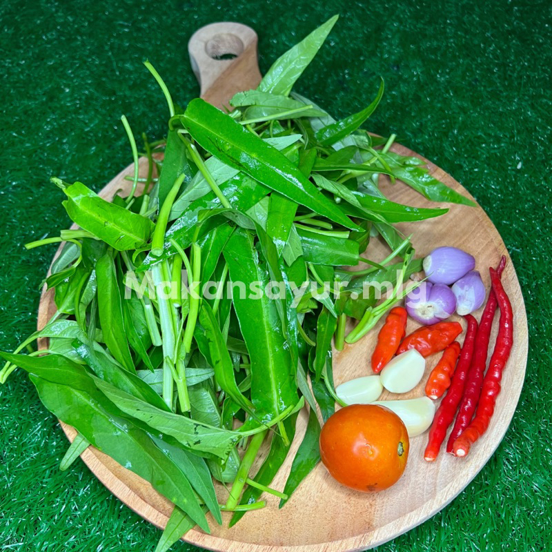 

tumis kangkung+bumbu