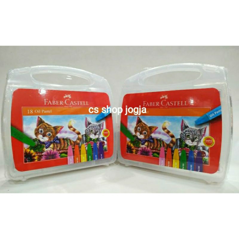

[SALE] FABER-CASTELL Oil Pastel Crayon 18pc