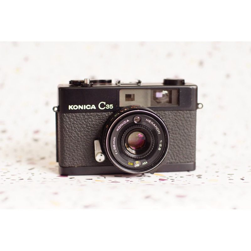 Rangefinder Analog Konica C35 Black Mulus