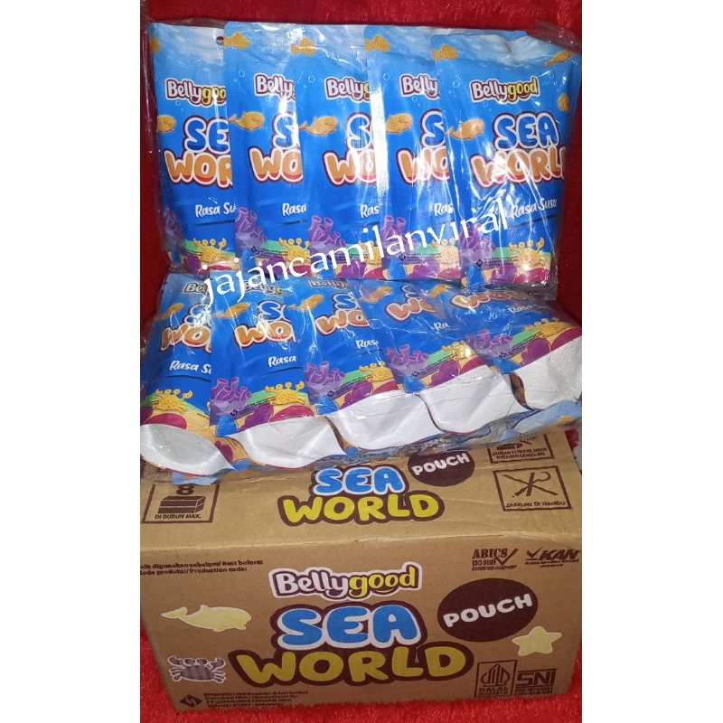 

(COD) Bellygood seaworld rasa susu snack jajan anak enak murah viral surabaya