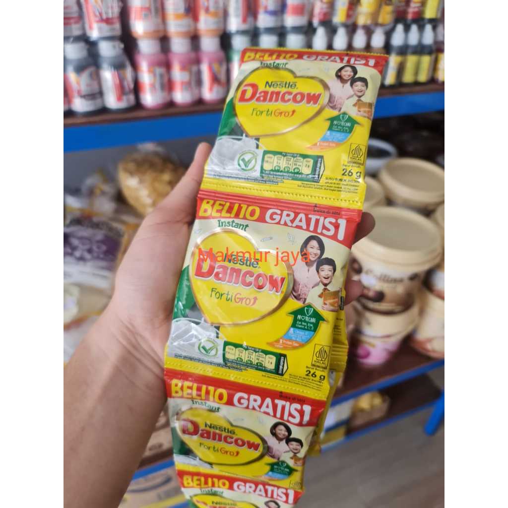 

Nestle Dancow Instant Fortigro Susu Bubuk Sachet Renceng murah best seller