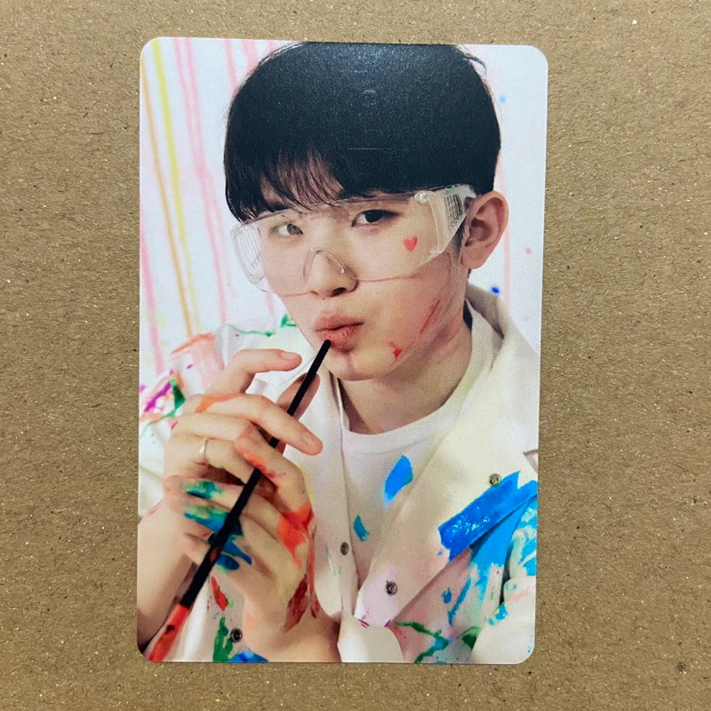 OFFICIAL PC WOOZI FTS FACE THE SUN CARVER / CARAT VERSION SEVENTEEN BOOKLET