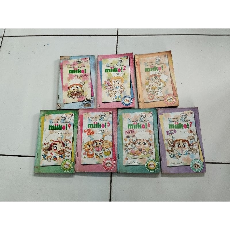 komik kumpulan cerita terbaik miiko 1-7 tamat