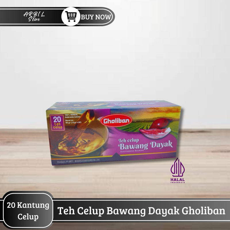 Teh Celup Herbal Bawang Dayak Gholiban