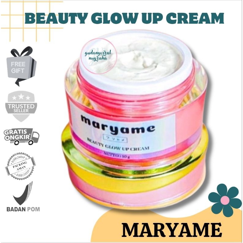 ~GVN~ MARYAME BEAUTY GLOW UP CREAM GLOWING MARYAME CREAM MOISTURIZER GLOW UP
