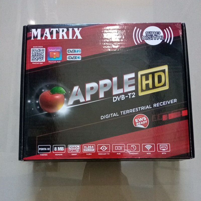Set Top Box Matrix Apple HD DVB-T2