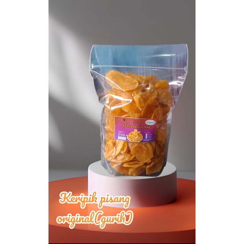 

keripik pisang original gurih 250gram