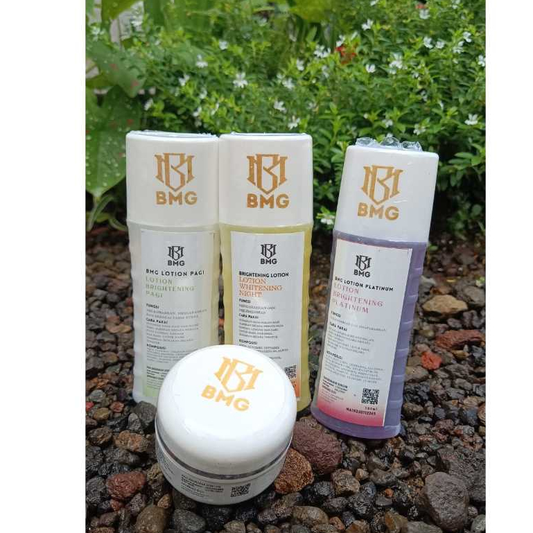 ( PAKET HEMAT & LENGKAP ) BMG ISI 4 LOTION ANGGUR HB BPOM ORIGINAL body lotion bpom bmg