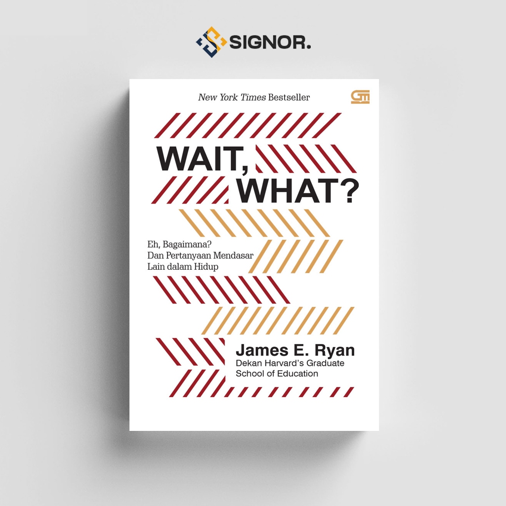 

[ID1271] Wait, What (Pertanyaan Mendasar dalam Hidup) - James E. Ryan