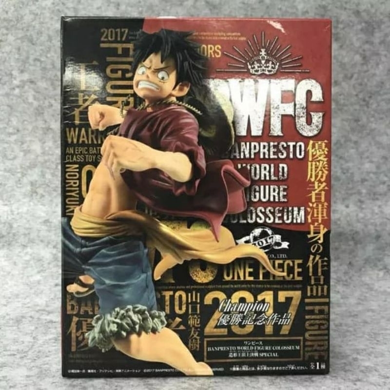 One Piece Luffy Banpresto BWFC Figure Monkey D Luffy