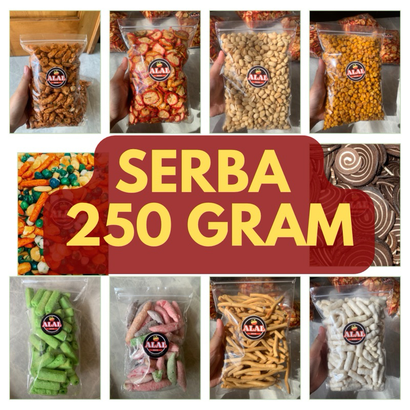 

[ALAL SNACK] ANEKA SNACK 250 GRAM / SNACK KILOAN / Cemilan cemilan pedas asin gurih manis murah