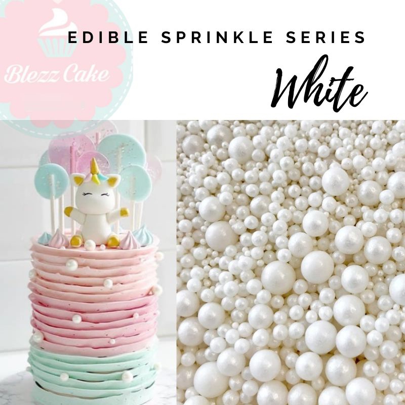 

Edible Sprinkle white bisa dimakan