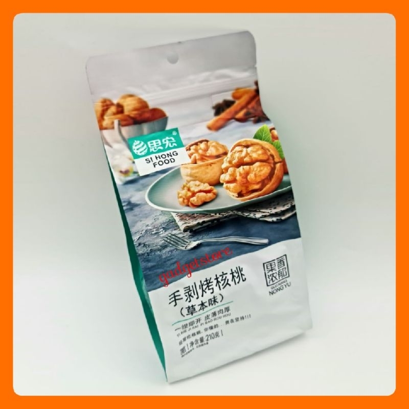 

Kacang Walnut Panggang Rasa Susu isi 210g