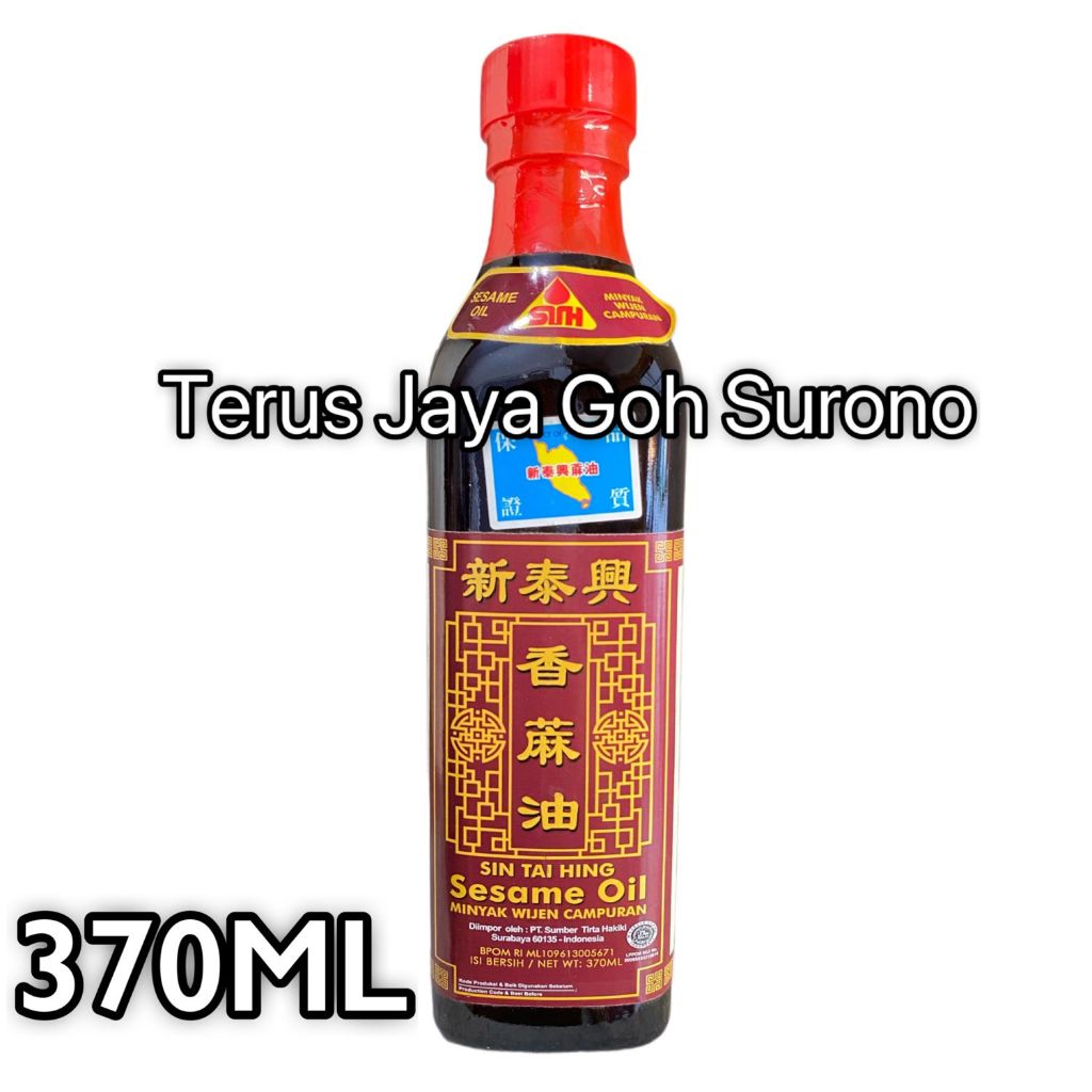 

SIN TAI HING Sesame Oil, Minyak Wijen 370ML Halal Wangi