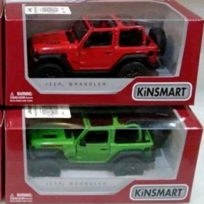 KINSMART RUBICON JEEP MERAH