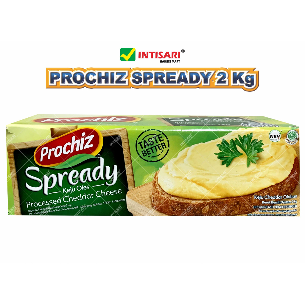 

PROCHIZ SPREADY CHEESE 2 KG