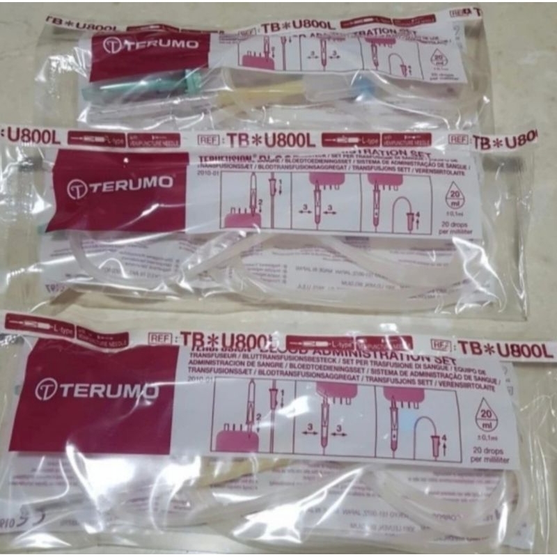Bloodset Terumo / Blood Transfusi Set Terumo