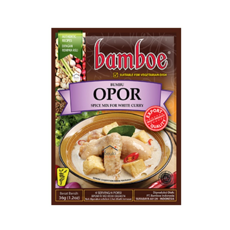 bamboe bumbu opor - bamboe opor