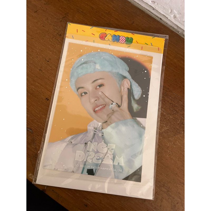 postcard + hologram pc mark nct dream candy