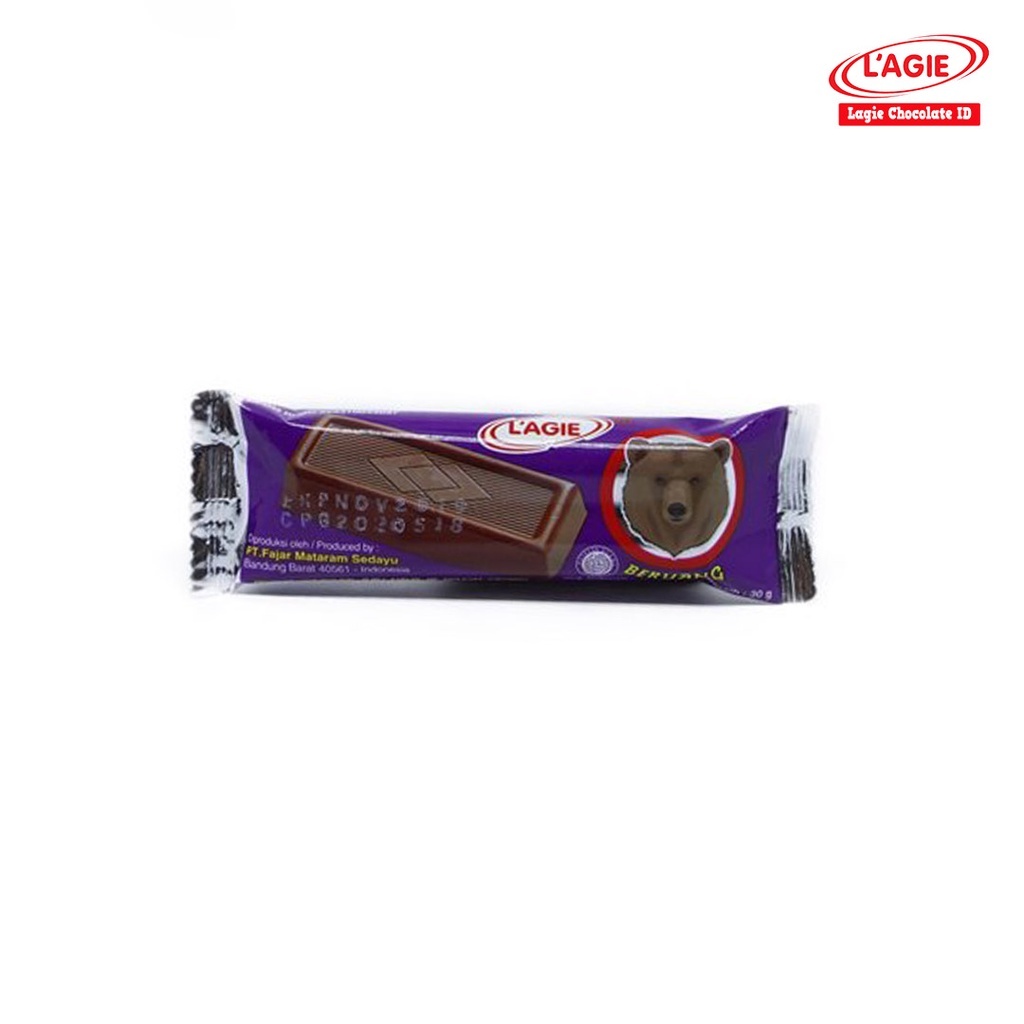 

L'AGIE COKLAT BERUANG 12X27gr/PAK