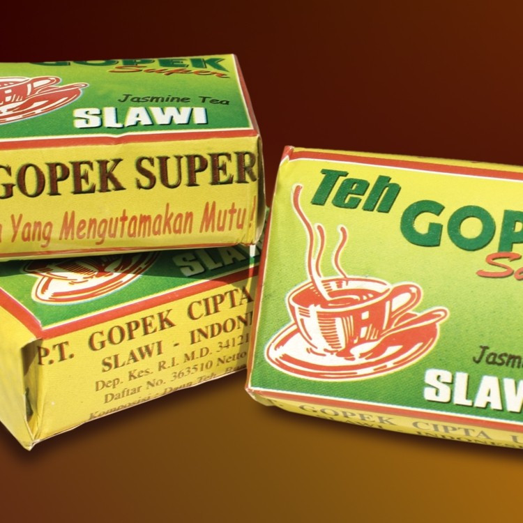 

Teh GOPEK Slawi aroma Jasmine (melati) yang wangi dan kental 9 gram