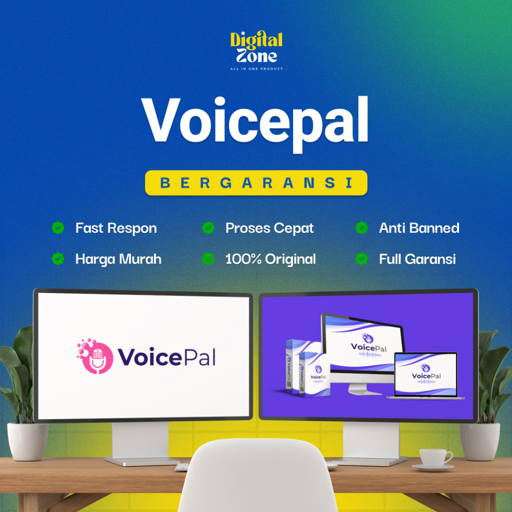 VoicePal Pro Unlimited Tools Text To Speech (merubah text menjadi suara) lifetime
