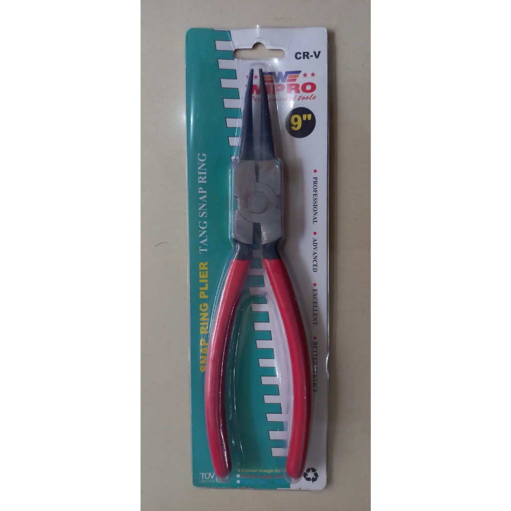 WIRPO Tang Snap Ring Lurus - Panjang 9 Inch | Bahan Chrome Vanadium