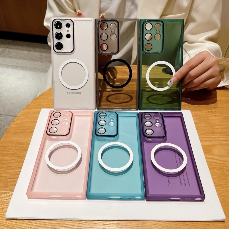 TPU Magnet CASE OPPO A15 A16 A17 A18 A3S Oppo A77 A57 2022 Oppo A11k A3S Oppo A1 Oppo Reno7 Oppo Ren