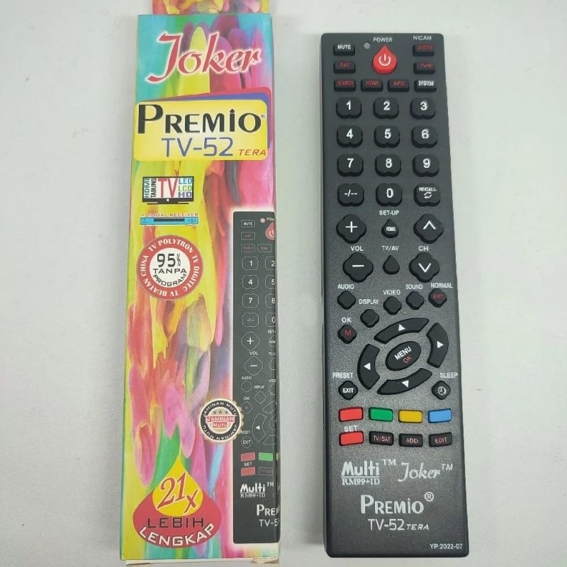 REMOT TV JOKER MULTI PREMIO TV52