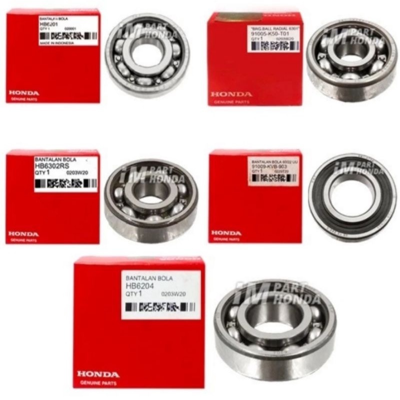 LAHAR / LAHER / BEARING GIGI RASIO / GARDAN 6201 6301 6302 6204 6022 BEAT KARBU / FI / STREET / POP 