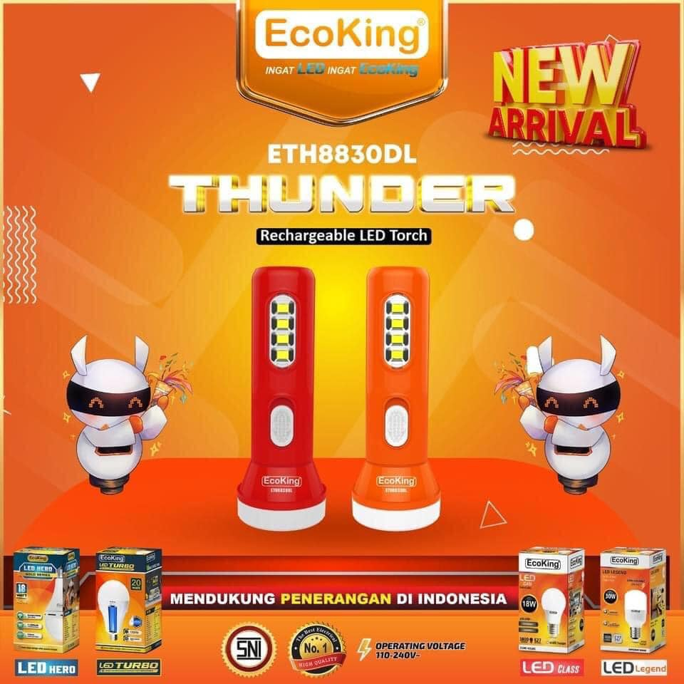Senter Led Ecoking Thunder Senter LED Emergency