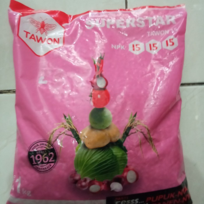 Pupuk NPK Cap Tawon 15-15-15 Repack