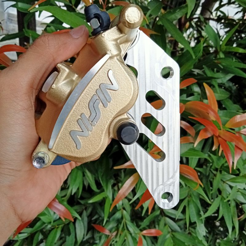 Kaliper Jupiter MX Jupiter Z1 set Breket CNC 300mm Kaliper 2 piston kaliper 2piston Jupiter MX Jupit