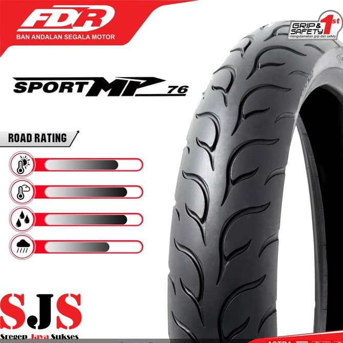 Ban Luar Federal FDR 90-80-17 90-80 300 Ring 17 Tubeless Sport MP76